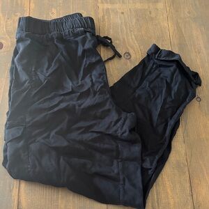 lululemon athletica Black Ankle Cargo Pants